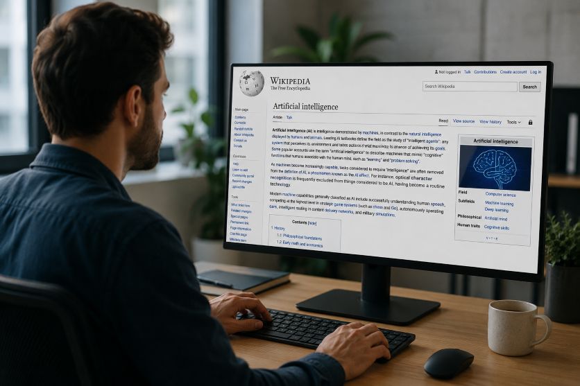 wikipedia and artificial intelligence